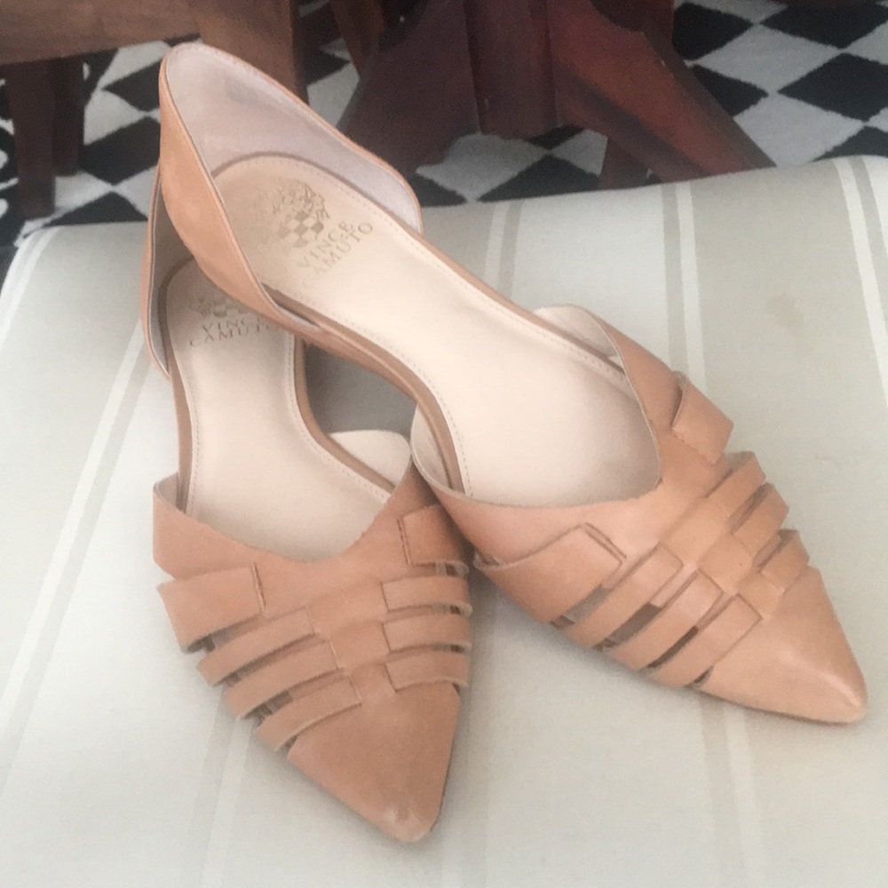 Vince Camuto 'Hallie' Woven Leather Flats